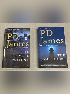 PD James The Lighthouse & The Private Patient - 2 Paperback Set